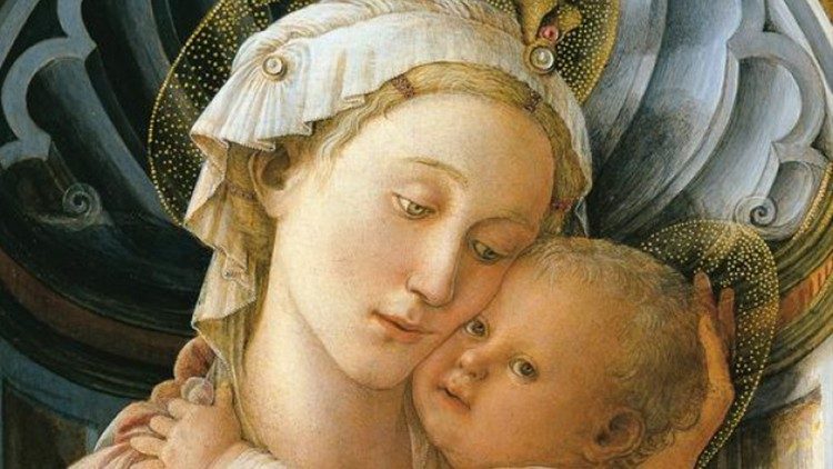 Maria Santíssima Mãe de Deus - Lippi, Nossa Senhora com o Menino