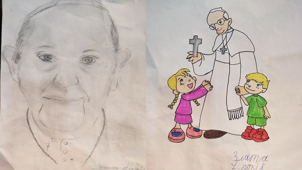 Les dessins des enfants de Kharkiv, en Ukraine