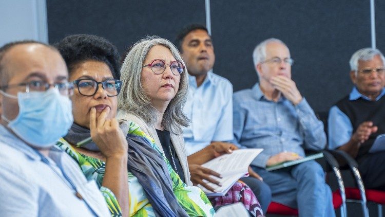 Synod organisers at the meeting in Melbourne