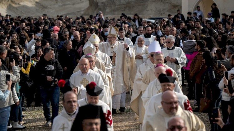 La Coordinadora de los obispos para Tierra Santa se puede resumir en oración, peregrinación, persuasión y presencia