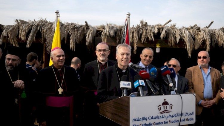 “Comunión con la Iglesia de Jordania y de toda Tierra Santa”