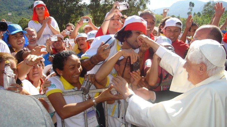 Bento XVI na Fazenda da Esperança