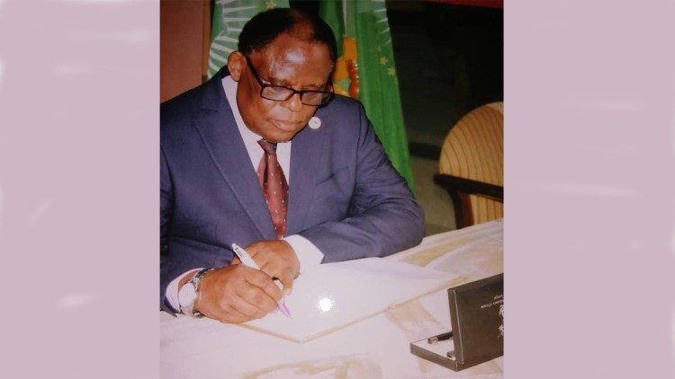 Le professeur Isidor Ndaywel, historien congolais (RD Congo).