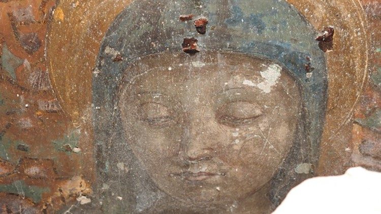 2023.01.26 affresco ritrovato nel Duomo di Parma