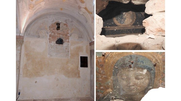 Muri i shekullit të tetëmbëdhjetë përtej të cilit doli afresku i shekullit të pesëmbëdhjetë