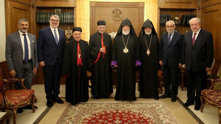 Ռայի Պատրիարքը այցելեց Արամ Ա. Կաթողիկոսին
