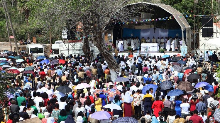 Cabo Verde - Missa de abertura do Decénio Jubilar na Cidade Velha