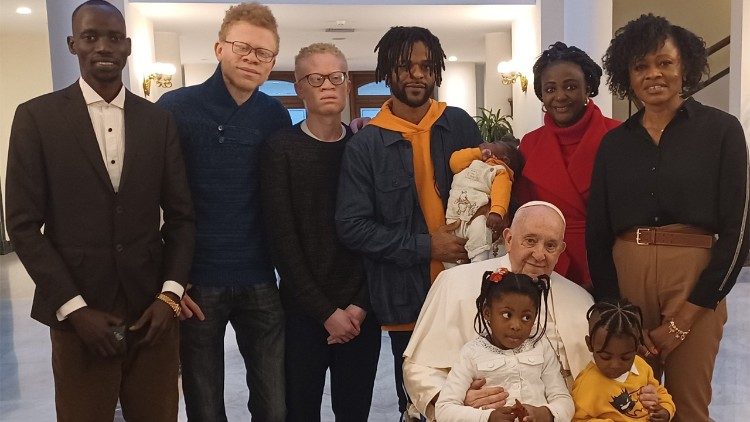 L'incontro del Papa a Casa Santa Marta con i profughi e rifugiati della Repubblica Democratica del Congo e Sud Sudan