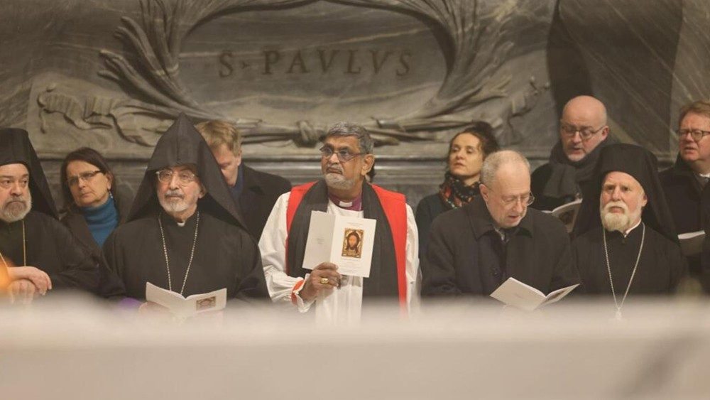 Misa en San Juan de Letrn por 55 aniversario de Sant'Egidio