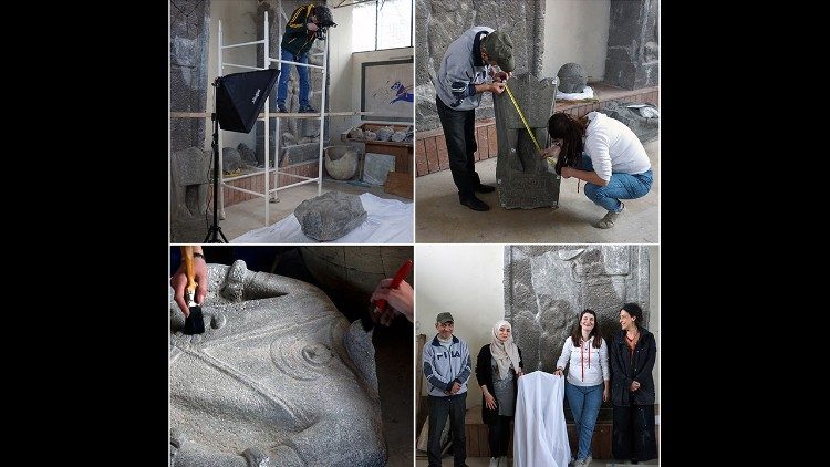 Aleppo, Museo Nazionale, Attività di documentazione ©Missione Museo Aleppo