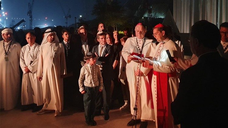 Il cardinale Miguel ?ngel Ayuso Guixot all'inaugurazione della Casa della famiglia abramitica