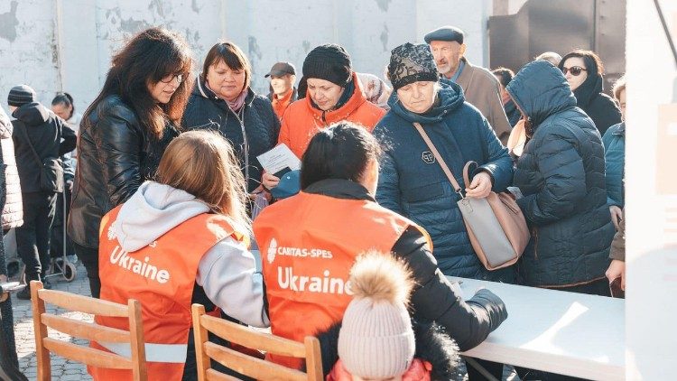 Des membres de Caritas Spes Ucraina. Photo d'illustration.