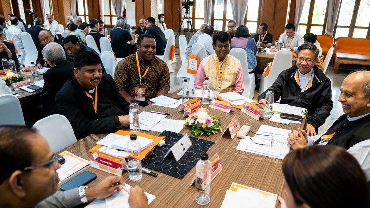 Suklesha Costa taking part in group work