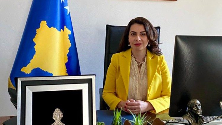 Ambasciatrice del Kosovo in Italia S.E. Lendita Haxhitasim