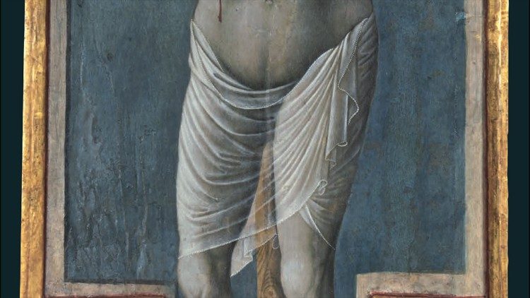 Crucifijo de San Eutizio (detalle)