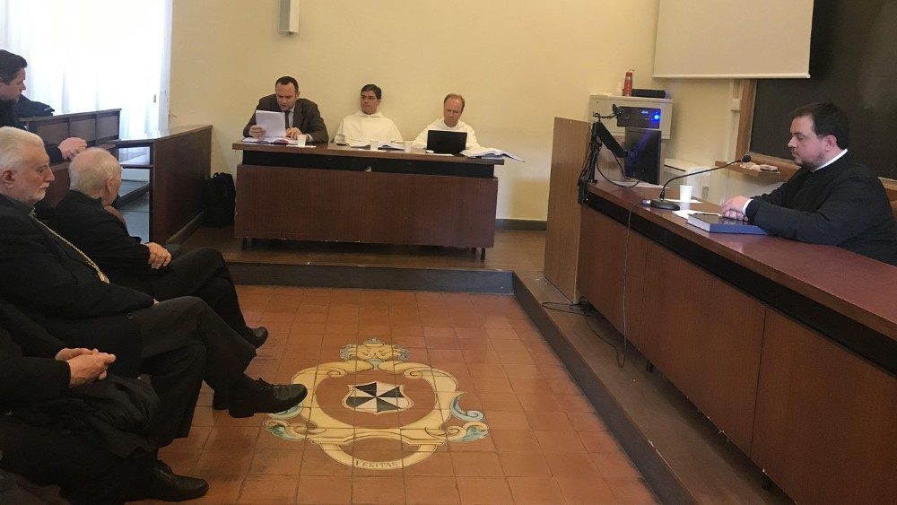2023.03.03 Papas Alex Talarico sacerdore dell-Eparchia di Lungro, la tesi dottorale su Una vita a servizio dell'Unitò dei Cristiani Eleuterio Fortino