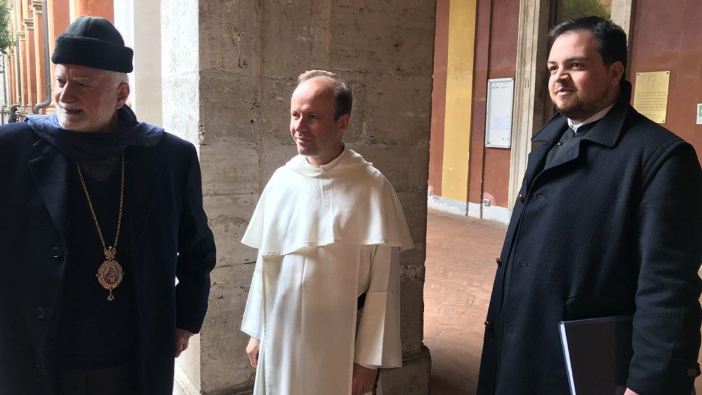 2023.03.03 Papas Alex Talarico sacerdore dell-Eparchia di Lungro, la tesi dottorale su Una vita a servizio dell'Unitò dei Cristiani Eleuterio Fortino