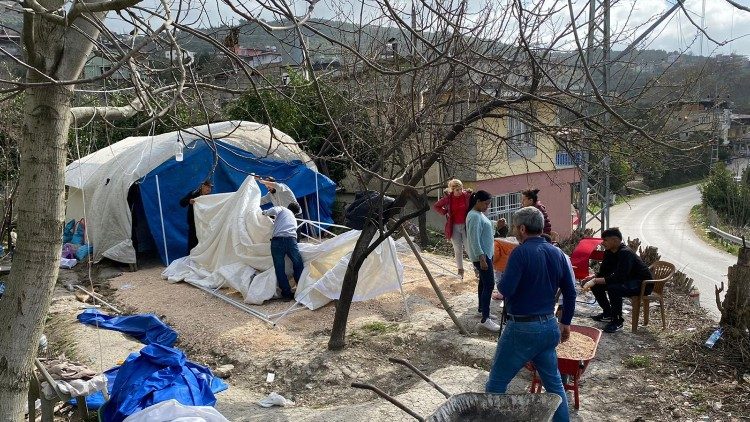 Uno degli interventi di Caritas villaggi nella zona a sud di Antiochia, Turchia