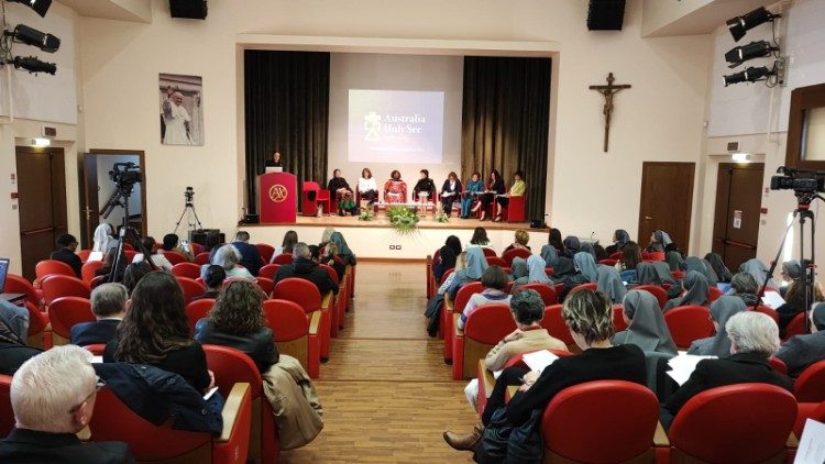 L'aula magna dell'Auxilium che ha ospitato la tavola rotonda