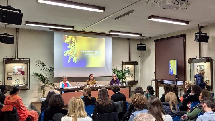 Presentazione delle ricerche sulle donne e la sinodalità,  organizzata dall’Ambasciata d’Australia presso la Santa Sede e dall’Unione mondiale delle organizzazioni femminili cattoliche