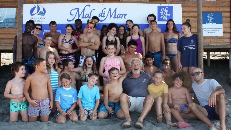 Mal di Mare participants and director Mauro Pandimiglio