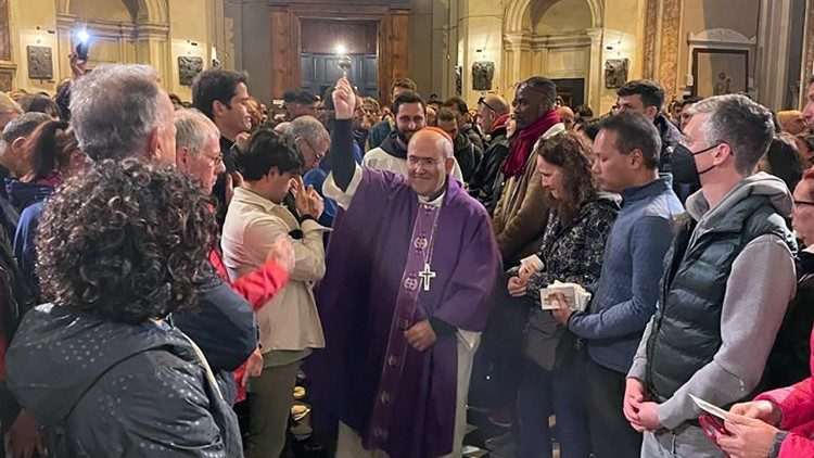 La Messa del Maratoneta promossa da Athletica Vaticana alla vigilia della Run Rome The Marathon