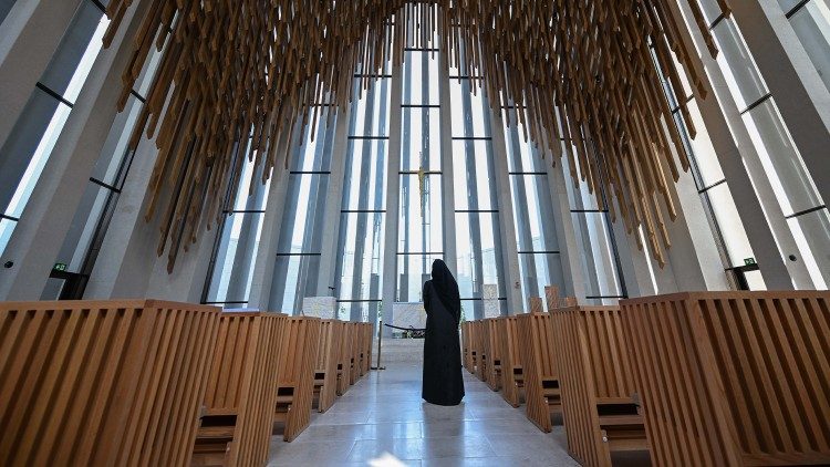 St. Francis Church in the Abrahamic Family House in Abu Dhabi, UAE (WAM-Emirates News Agency)