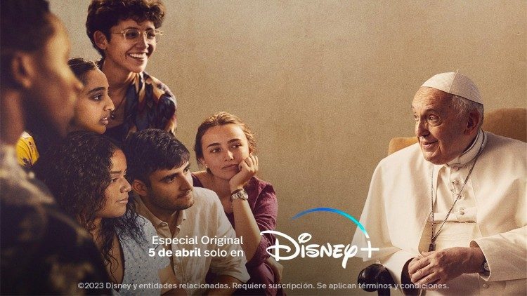 Das Gespräch mit Papst Franziskus wird auf Disney+ gezeigt