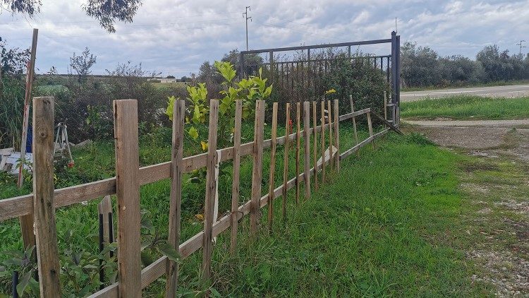 Gli spazi verdi e gli orti attorno a Casa Betania