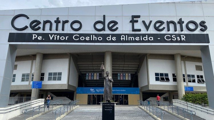 Centro de Eventos Padre Vitor Coelho - local da 60? Assembleia Geral da Conferncia Nacional dos Bispos do Brasil (CNBB). 