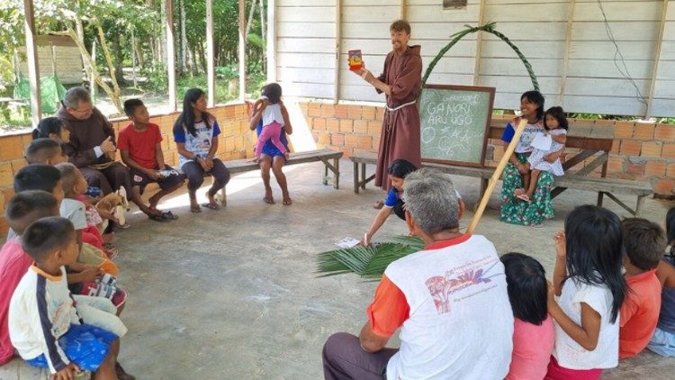 Frei Paolo Maria Braghini na Amazônia brasileira