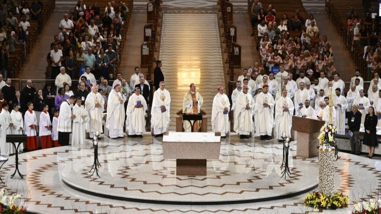 Santa Missa no Santuário Nacional