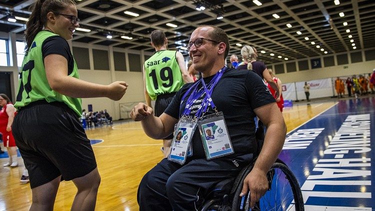 Ein Match bei den Nationalen Spielen Berlin 2022