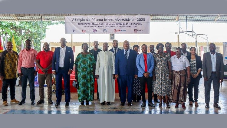 Representantes das Universidades na Beira (Moçambique)