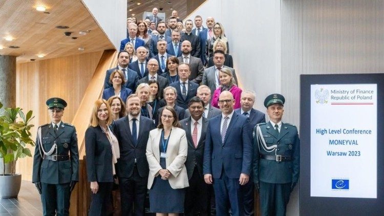 Moneyval meeting in Warsaw on 25 April 2023 