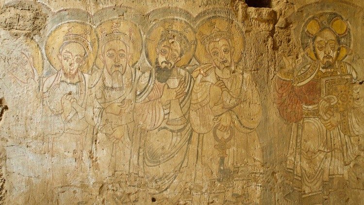 Viena iš senosios Dongolos freskų  (L. de Walic - FLICKR CC)
