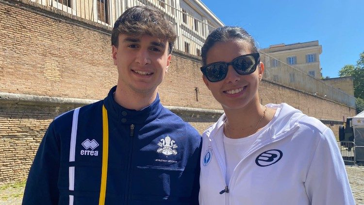 Davide de Santis and Delfina Brea