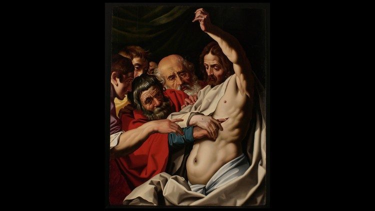 Mostra Illegio 2023. Tra le opere esposte "The Doubting Thomas" di Abraham Janssens, proveniente da una collezione privata in Svizzera