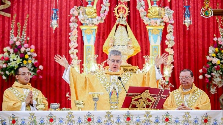 Mass at Diocesan Shrine of Our Lady of the Abandoned Parish (courtesy of Patrick Dominick Romero)