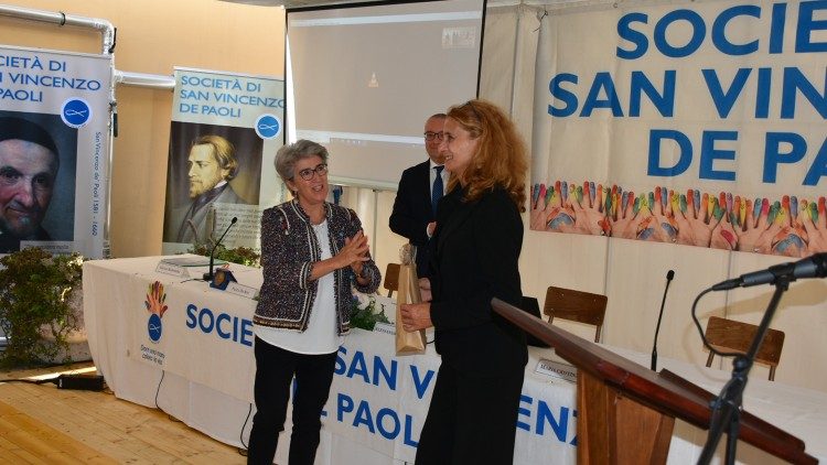 Un momento della premiazione