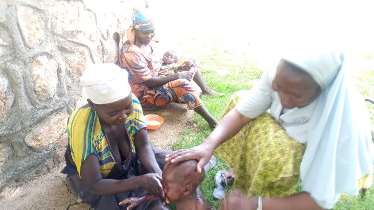 Algunas mujeres de Baibokoum