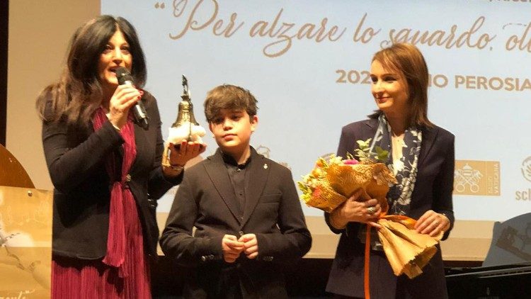 Uno dei premiati del Concorso dedicato all'Anno perosiano