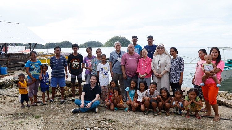 Sr. Evangeline Paras in a suburb area in the Philippines (courtesy of Sr. Evangeline Paras)