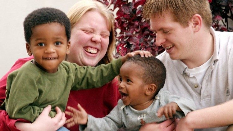 Glückliche Familien