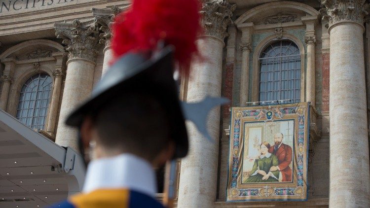Santa Missa de canoniza??o dos pais de Santa Teresinha, em 18 de outubro de 2015 