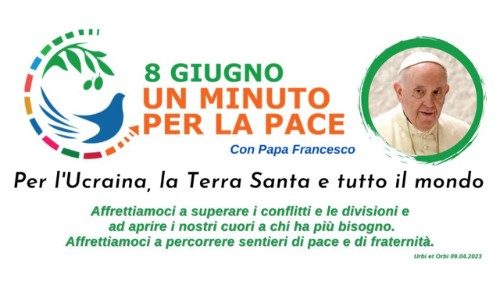 Il Papa: l’8 giugno dedichiamo un minuto di preghiera per la fine delle guerre nel mondo