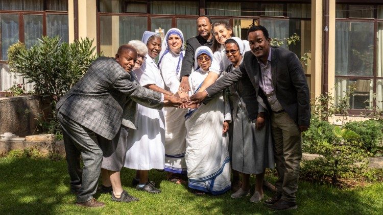 The consortium supported by the Global Solidarity Fund in Addis Ababa. Photo Copyright: Giovanni Culmone/GSF