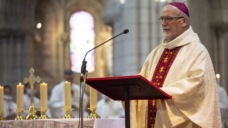 2023.06.22 Mgr Jacolin, adminstrateur apostolique de La Rochelle. Crédit: diocése de Luçon. 