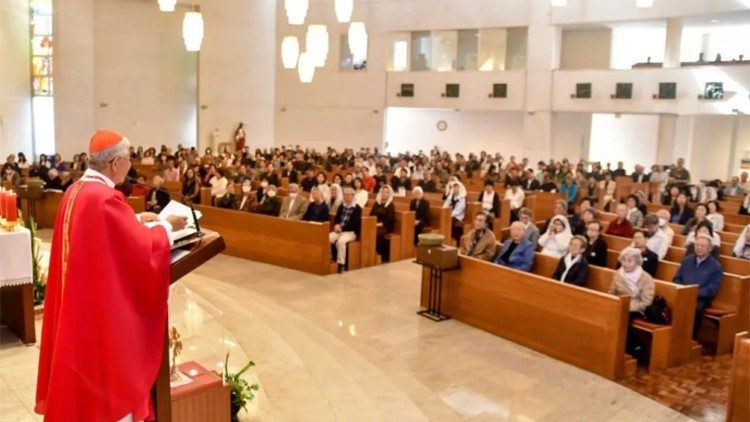 Dom Lazzarus preside missa na Paróquia Pessoa Coreana em Santo André Kim Degun (Foto: Luciney Martins/O SÃO PAULO)