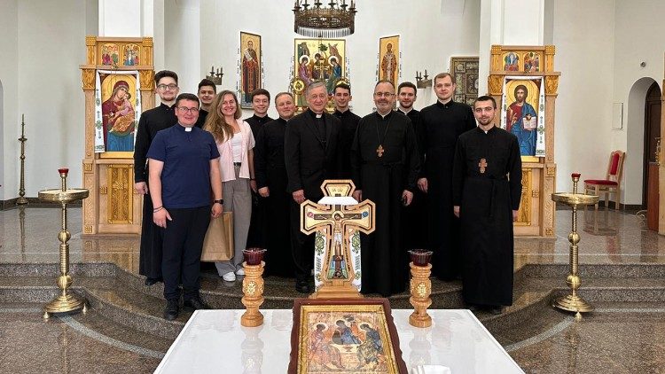 Cardinal Cupich makes solidarity visit to Ukraine.
